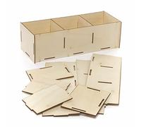 Baker Ross AX728 Kit del Jardín Para Hierbas - Paquete de 2, perfectos para que niños y adultos pinten y decoren, haga tu propia artesanía de madera