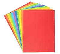 Baker Ross AX949 Hojas de Espuma Arcoíris - Paquete de 20, suministros de arte de colores para actividades de manualidades para niños