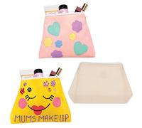 Baker Ross Bolsas Artículos Tocador de Tela Set para niños (paquete de 3)