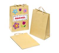 Baker Ross Bolsas para Regalo para Decorar y Personalizar Manualidades Creativas para Niños (Pack de 6)