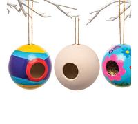 Baker Ross Casas de Cerámica de Pájaros (paquete de 2) manualidades y proyectos de jardín para niños, ideales para la escuela, grupos de manualidades y manualidades