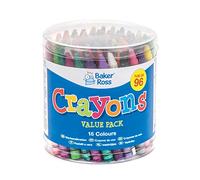 Baker Ross Crayons Value Pack (Tina 96) Craft Room Essential For Kids Actividas artes y