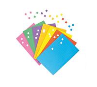 Baker Ross Cuadrados Autoadhesivos de Espuma para Mosaicos Material Esencial para Manualidades y Artesanía para Niños (pack de 2.000)