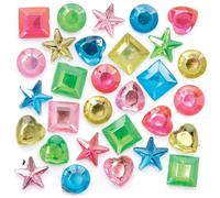 Baker Ross FC550 Pegatinas de Hadas - Juego de 200, manualidades para niños