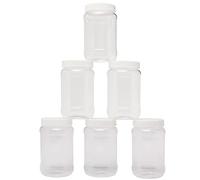 Baker Ross FC888 Cajas de Plástico - Juego de 6, Manualidades para niños