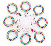 Baker Ross FC950 Pulsera Unicornio Multicolor - Juego de 8, para niños
