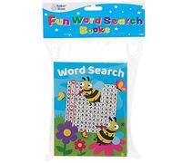Baker Ross FC963 Mini Libro de Actividades de Búsqueda de Palabras - Juego de 12, Actividades Manuales para Niños