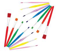 Baker Ross FE334 Pinceles Surtidos de Pintura - Paquete de 14, pinceles para niños, suministros de pintura, suministros de arte para niños