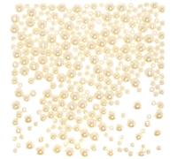 Baker Ross FN124 Perlas de imitación - Paquete de 400, Accesorios de bisutería para niños, Pulseras de la amistad