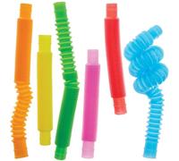Baker Ross FN225 Juguetes Pop Tube Fidget - Paquete de 12, Juguetes Fidget entretenidos para bolsas de fiesta infantiles