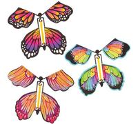 Baker Ross FN231 Mariposas Lanzándose - Pack de 6, Mariposas para Llenar Bolsas de Fiesta Infantiles