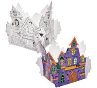 Baker Ross FN294 Casa embrujada gigante para colorear - Halloween Manualidades para niños, Decoración Halloween