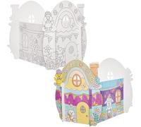 Baker Ross FN399 Huevo de Pascua para colorear - Pack de 1, Manualidades de Pascua para niños, Colorear para niños