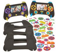 Baker Ross FN490 Kits de marcos de fotos combinables con mandos de videojuegos - Paquete de 6, kits de manualidades para niños