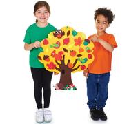 Baker Ross FN689 Colgante de pared Árbol de Otoño - Pack de 1, Decoración otoñal para pared, Manualidades infantiles para colegios y aulas