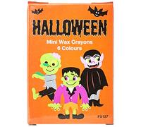 Baker Ross FX127 Mini Crayones de Halloween - Paquete de 10, Material para Manualidades para Niños