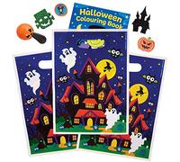 Baker Ross FX225 Bolsas de Regalos de Halloween - Set de 10, Decoración de Cumpleaños para Niños