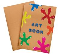 Baker Ross FX316 Cuaderno de Dibujos A5 - Set de 6, Libro para Niños