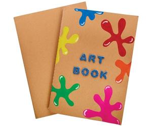 Baker Ross FX316 Cuaderno de Dibujos A5 - Set de 6, Libro para Niños