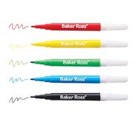 Baker Ross FX391 Mini Marcadores para Colorear - Juego de 8, Materiales Creativos