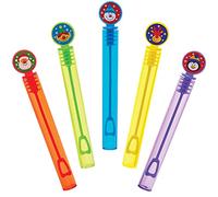 Baker Ross FX403 Burbujas de Jabón con Personajes Navideños - Paquete de 10, Juegos para Niños