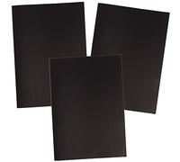 Baker Ross FX433 Cuadernos de Dibujos Negros A5 - Set de 3, Libro para Niños