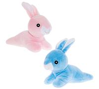 Baker Ross FX464 Peluche conejito - Paquete de 2, Peluche de Pascua para fiestas