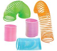 Baker Ross FX549 Muelles con forma de huevo - Paquete de 10, Relleno para bolsas de Pascua para niños