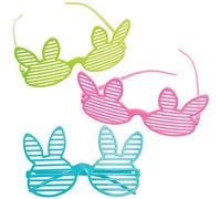 Baker Ross FX550 Gafas de conejito - Paquete de 6, Bolsas de Pascua para niños