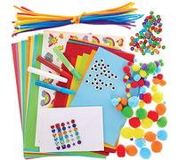 Baker Ross FX618 Pack de manualidades de colores arcoíris - Pack de 1, Manualidades para niños