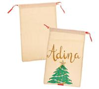Baker Ross FX639 Sacos de Tela - Pack de 2, Sacos de Tela en Blanco para Arte Textil y Manualidades