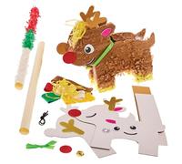 Baker Ross FX644 Kit Piñata Reno - 1 Kit, Fiesta de Navidad Piñata Kit de Manualidades para Niños