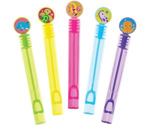 Baker Ross FX683 Sealife Burbujas Táctiles - Pack de 10, Burbujas para Bolsas de Fiesta, Burbujas para Fiestas con Varitas
