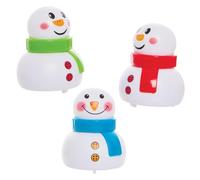 Baker Ross FX882 Muñecos de Nieve - Pack de 6, Bolsas de Navidad para niños