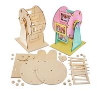 Baker Ross FX958 Kit Marco de Fotos de Madera Noria - Pack de 1, Kits Marco de Fotos para Niños