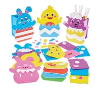Baker Ross FX968 Kit de Pascua Pen Pot - Pack de 4, Pascua kits de artesanía de espuma para los niños