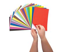 Baker Ross Hojas de espuma Autoadhesiva (Pack of 50) - Artes y manualidades para niños