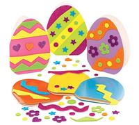 Baker Ross Huevos de Pascua - Paquete de 6, Manualidades de Pascua para Niños (AT439)