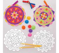 Baker Ross Kit Sand Art Rangoli (confezione da 6) - Attività Creative per Bambini (AT104)