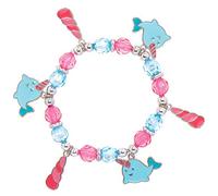 Baker Ross Kits de Pulsera con Dijes de Ballena Unicornio AT720 (paquete de 3) para proyectos de arte y manualidades para niños, surtidos