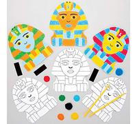 Baker Ross Kits Imanes Arte de Arena Esfinge AT838 (paquete de 6) para proyectos de arte y manualidades para niños, surtidos
