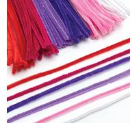 Baker Ross Limpiapipas, paquete de 200, suministros de manualidades para niños de San Valentín (FC410), varios colores