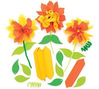 Baker Ross Papel de Seda de Narciso - Paquete de 6, Papel para Manualidades para Niños (AT583)