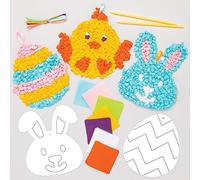 Baker Ross Papeles de Pascua - Paquete de 5, Manualidades para Niños (AT518)