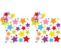 Baker Ross Pegatinas de fieltro estrellas para manualidades y proyectos de arte para niños, tarjetas, bolsos de fiesta y decoraciones, EF944,144 Unidades (Paquete de 2)