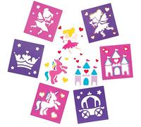 Baker Ross Plantilla Princesa Hada para manualidades: juguetes novedosos para niños, fiesta perfecta, botín o bolsa de premios (paquete de 6)