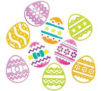 Baker Ross Plantillas en forma de Huevos de Pascua - Paquete de 6, Manualidades para Niños (AT441)