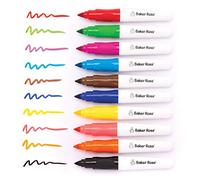 Baker Ross- Rotuladores gruesos de fácil agarre (Pack de 10) - Rotuladores de colores perfectos para manualidades infantiles para colorear, dibujar y resaltar