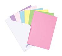 Baker Ross Tarjetas de felicitación de colores que los niños pueden decorar con amor para el Día de la Madre o San Valentín (pack de 12).