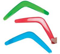 Baker Ross VC223 Juguetes Boomerang Colores Arco Iris - Pack de 6, Juguetes Boomerang Arco Iris